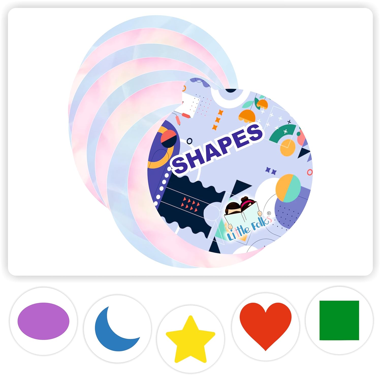 Vibrant preschool educational book showing concepts like "DIFFERENT" umbrellas and "DIRTY" child, perfect for interactive learning at home www.usmile.toys